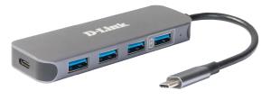 Dub-2340 USB-c Hub With 4 X USB 3.0