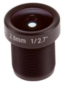 Lens M12 2.8 Mm F1.2 10 Pcs