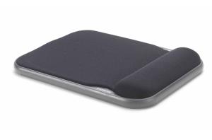 Mouse Wrist Pad Black Contour Gel