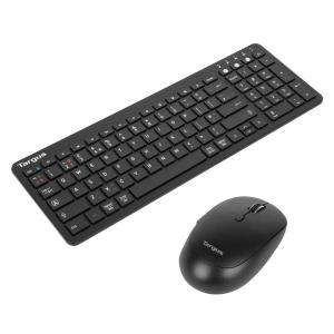 Bluetooth Antimicrobial Mid-size Keyboard & Mouse Bundle - Uk (akb863uk+ Amb582)