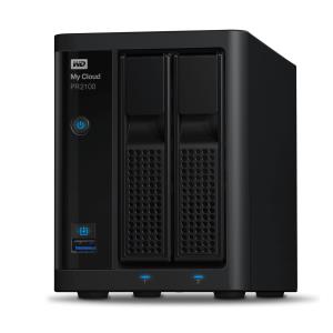 Network Attached Storage - My Cloud PR2100 - 28TB (2x 14TB) - USB-C 3.0 / Gigabit Ethernet - 3.5in - 2 Bay