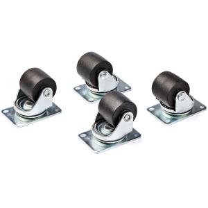 Heavy Duty Casters For Server Racks/cabinets - Set Of 4 Universal M6 2-inch Caster Kit