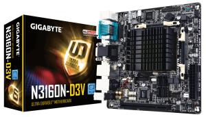 Motherboard Mi-itx Built In Celeron N3160 2DDR3 8GB - Ga-n3160n-d3v