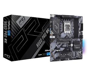 Motherboard B660 Pro Rs LGA1700 Intel B660 4 X Ddr4 USB 3.2 SATA 3 7.1ch Hd Audio ATX